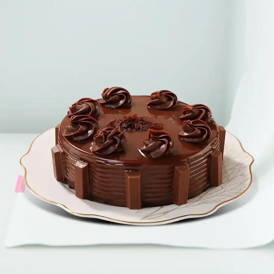 Decadent Chocolate Kitkat Cake