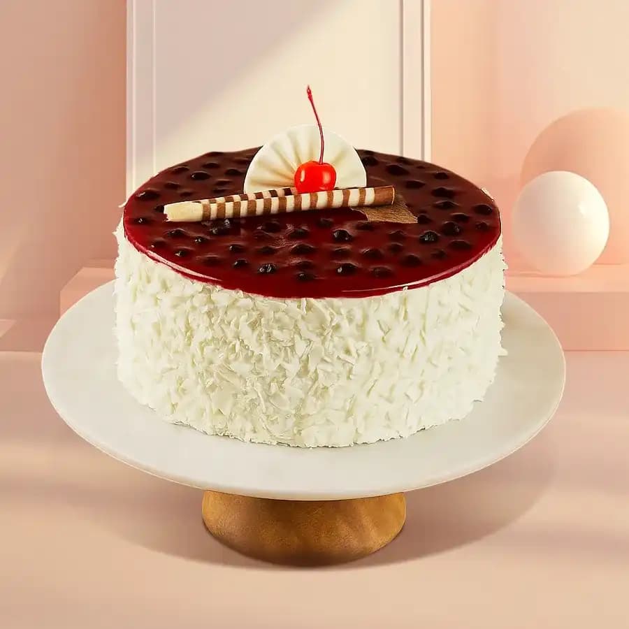 Blueberry White Forest Elegance