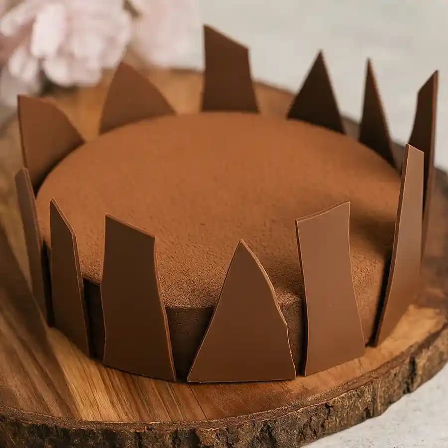 Luxurious Belgian Chocolate Mousse Delight