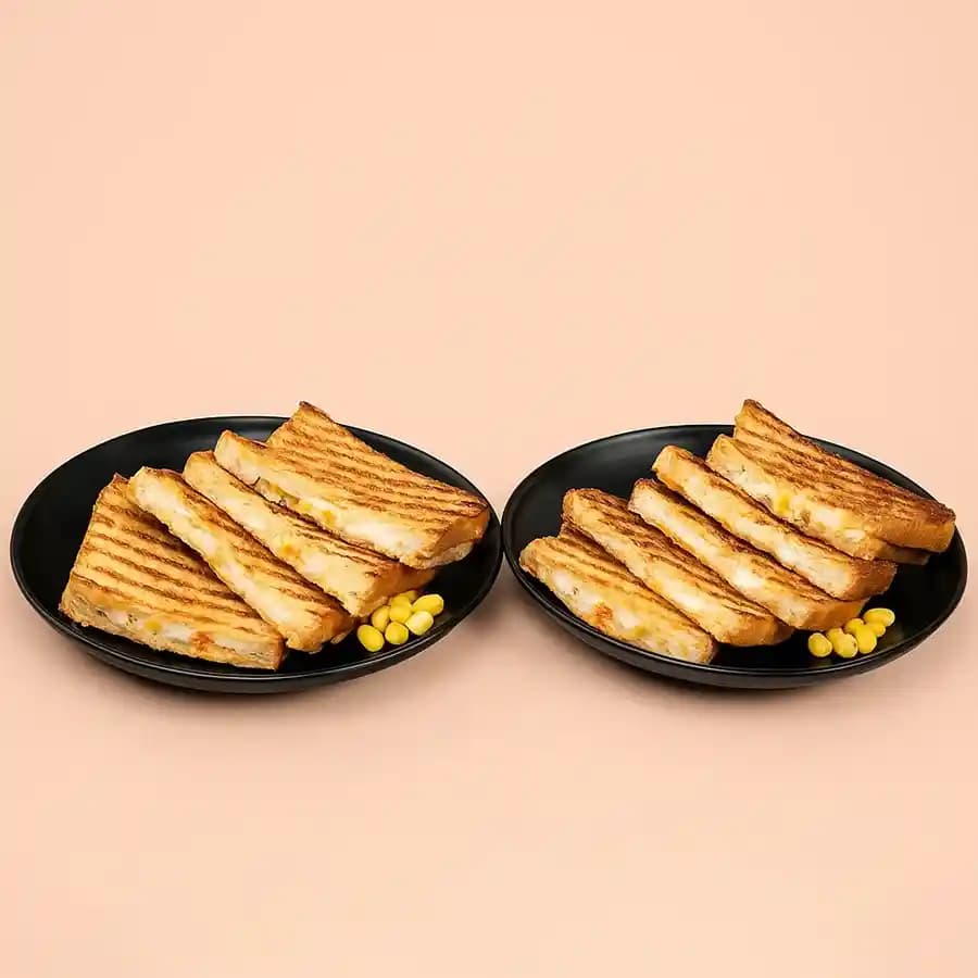 Corn N Cheese Garlic Sandwich Bites