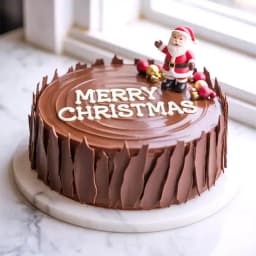 Delightful Chocolate Cake for X mas Celebration 1