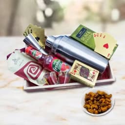 Stunning Evening Party Basket with Playing Cards 1