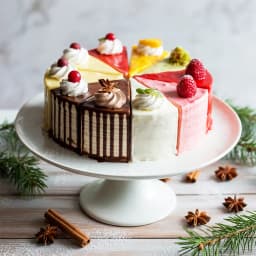 Delicious Assorted Pastries with Cadbury Celebration 1