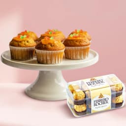 Delicious Tutty Fruity Muffins with Ferrero Rocher Pack 1
