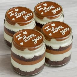 Jar Cakes of Love for Your Sweetheart 1