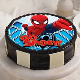 Tasty Spiderman Photo Cake 1