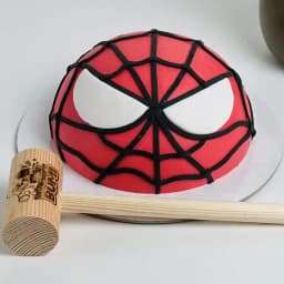 Delectable Spiderman Pinata Cake for Kids 1