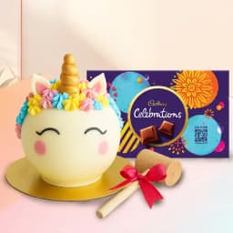 Whimsical Unicorn Cake Smash Celebration 1