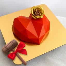 Sweetheart Celebration Smash Cake 1