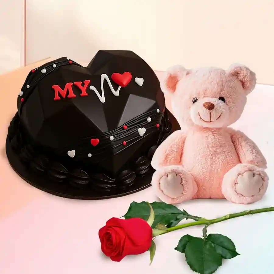 Love in Every Bite Cake Trio