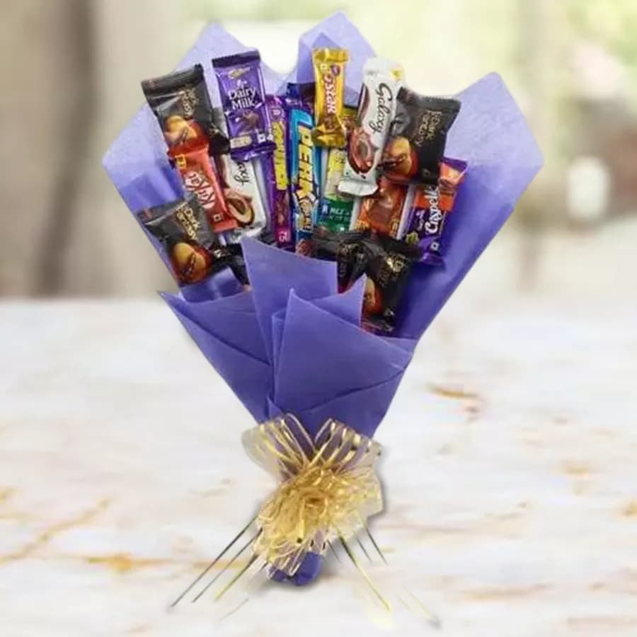 Magical Hand Arrangement of Chocolate n Cookies