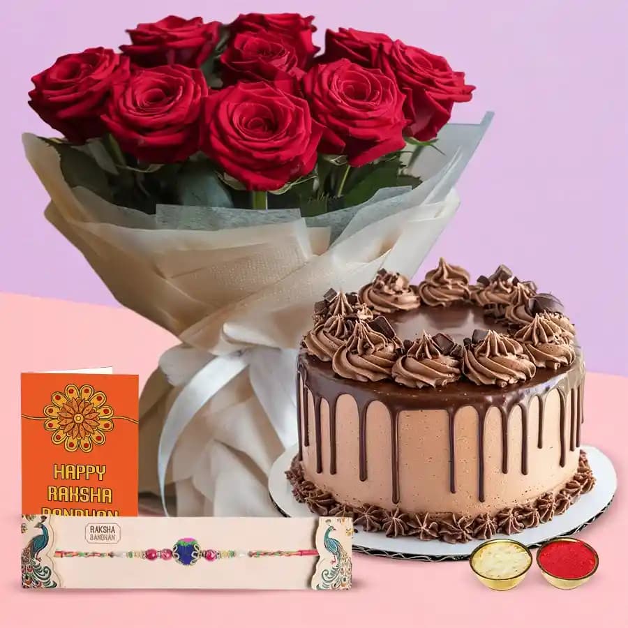 Radiant Roses and Sweet Celebration Gift Set