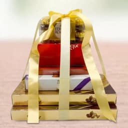 Amazing 5 Layer Imported Chocolate Tower 1