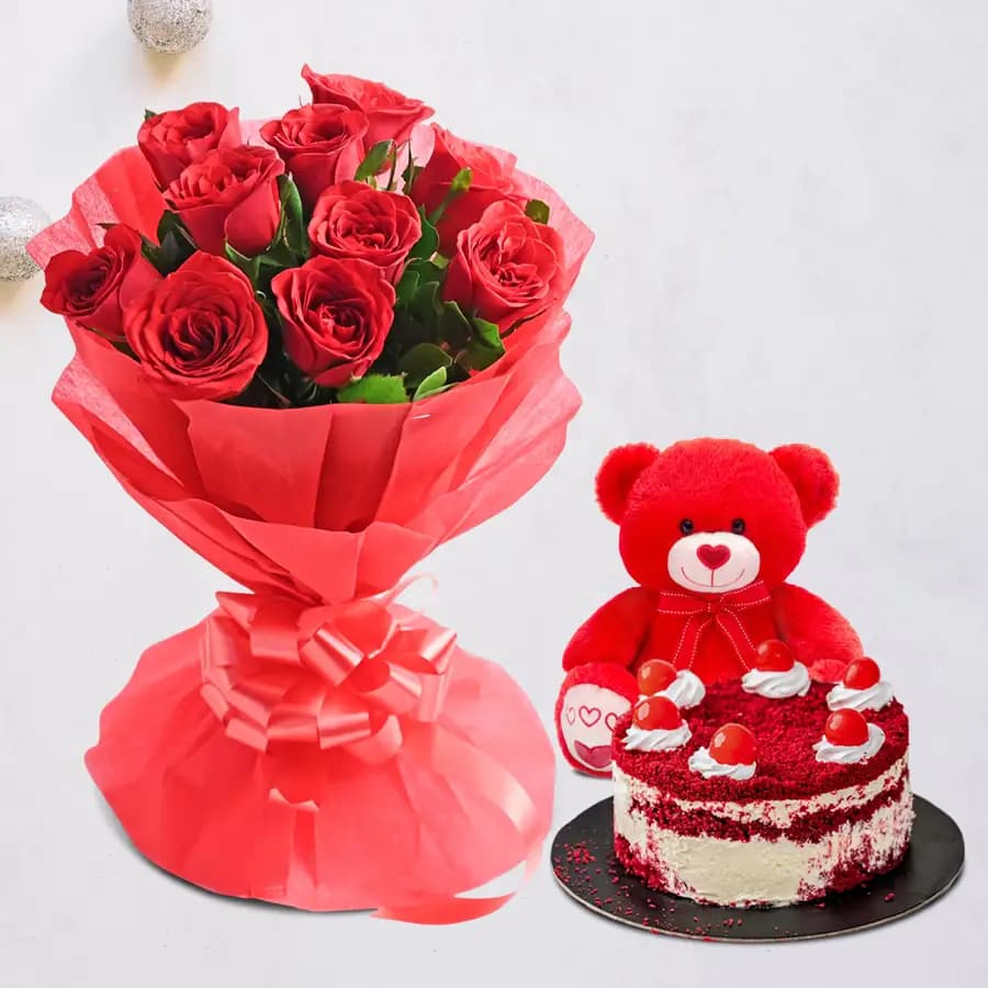 Exclusive Teddy Day Gift Combo