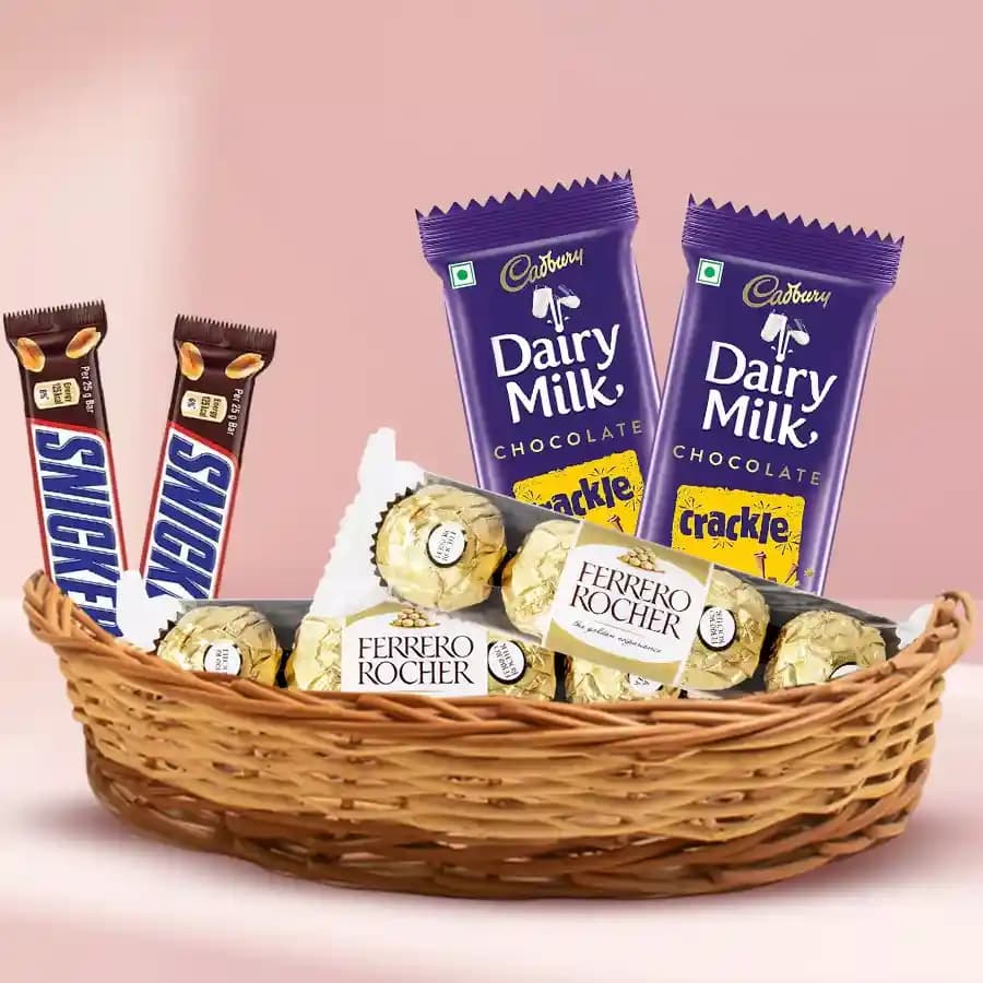 Choco Fantasy Indulgence Basket