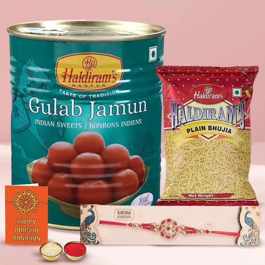 Rakhi Delight with Gourmet Sweets