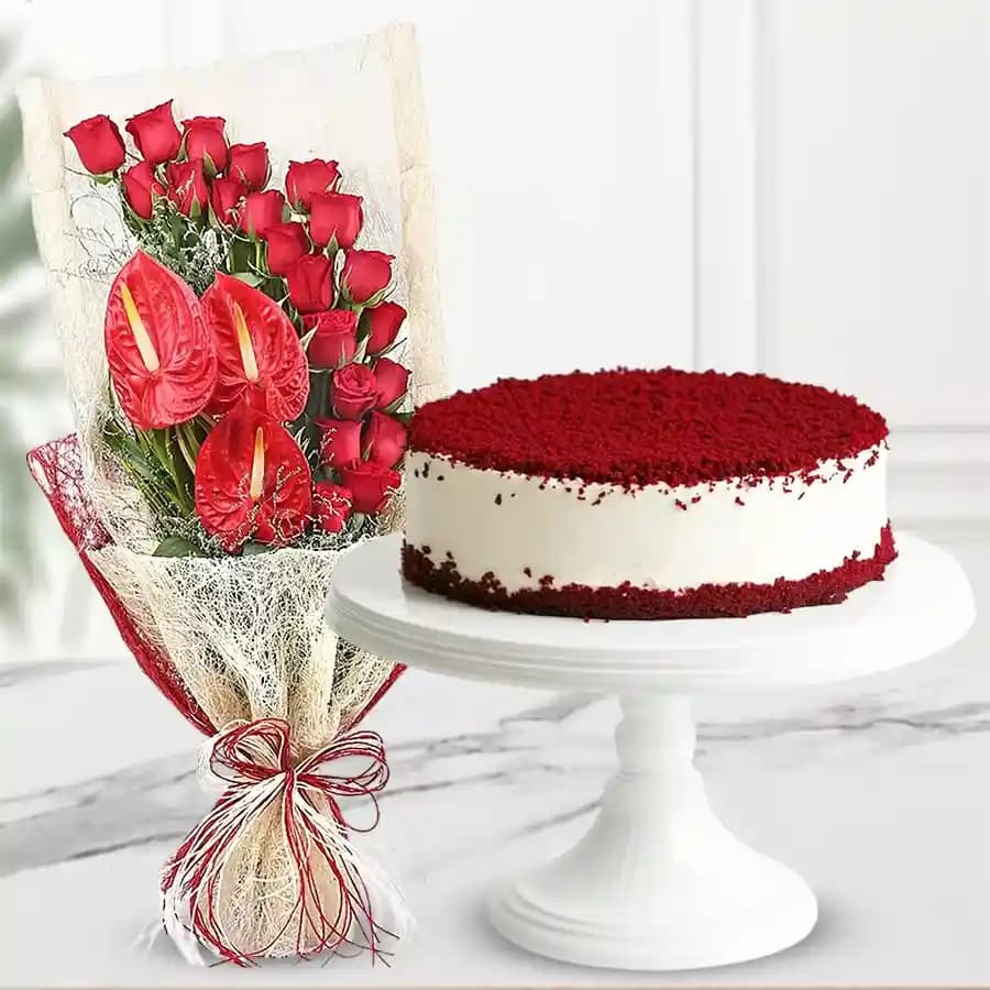 Radiant Red Delight Gift Combo