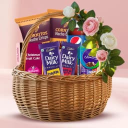 Amazing Moods of Happiness Gift Basket with Cadbury Assortment 1
