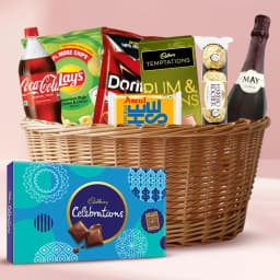 Sweet Splendor Gourmet Gift Hamper with Fruit Wine 1