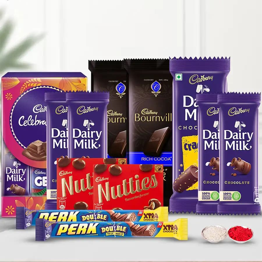 Lip Smacking Cadbury Chocolate Gift Hamper