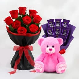 Romantic Rose and Sweet Treats Set 1