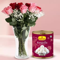 Charming Blooms & Blissful Rasgulla Delight 1