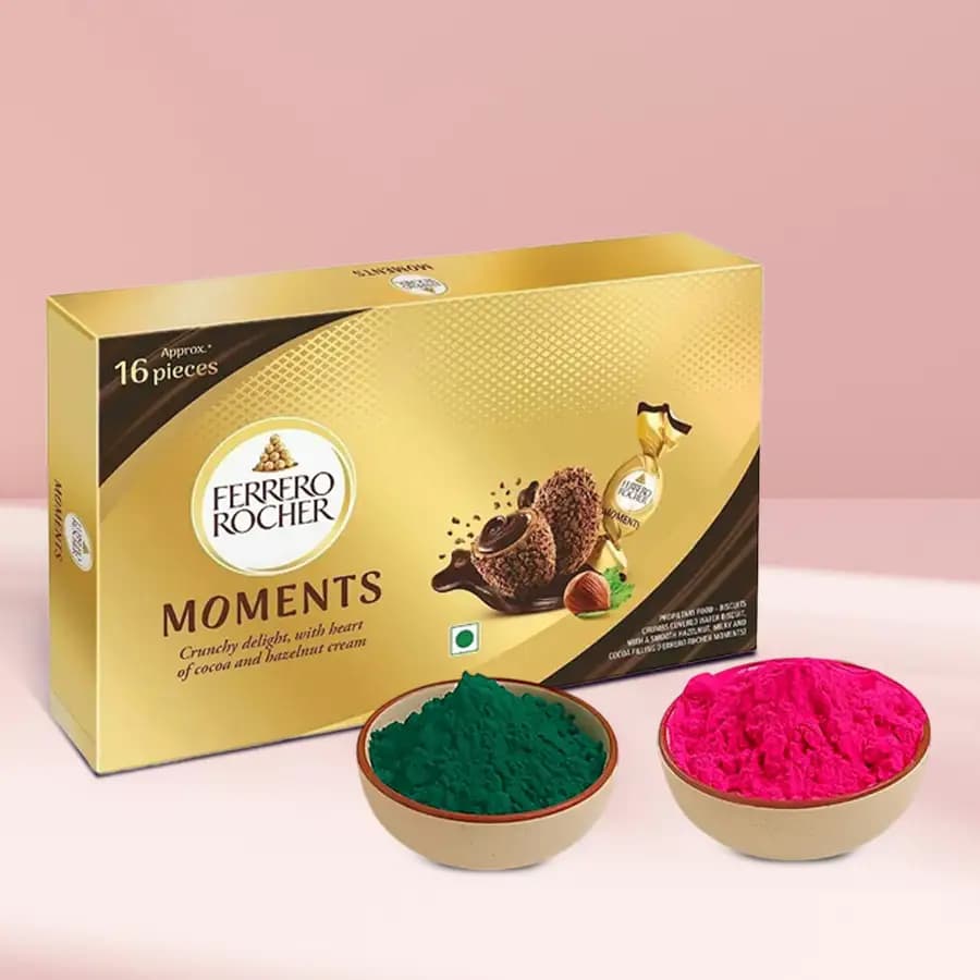 Exquisite Ferrero Rocher Moments Pack with Free Gulal