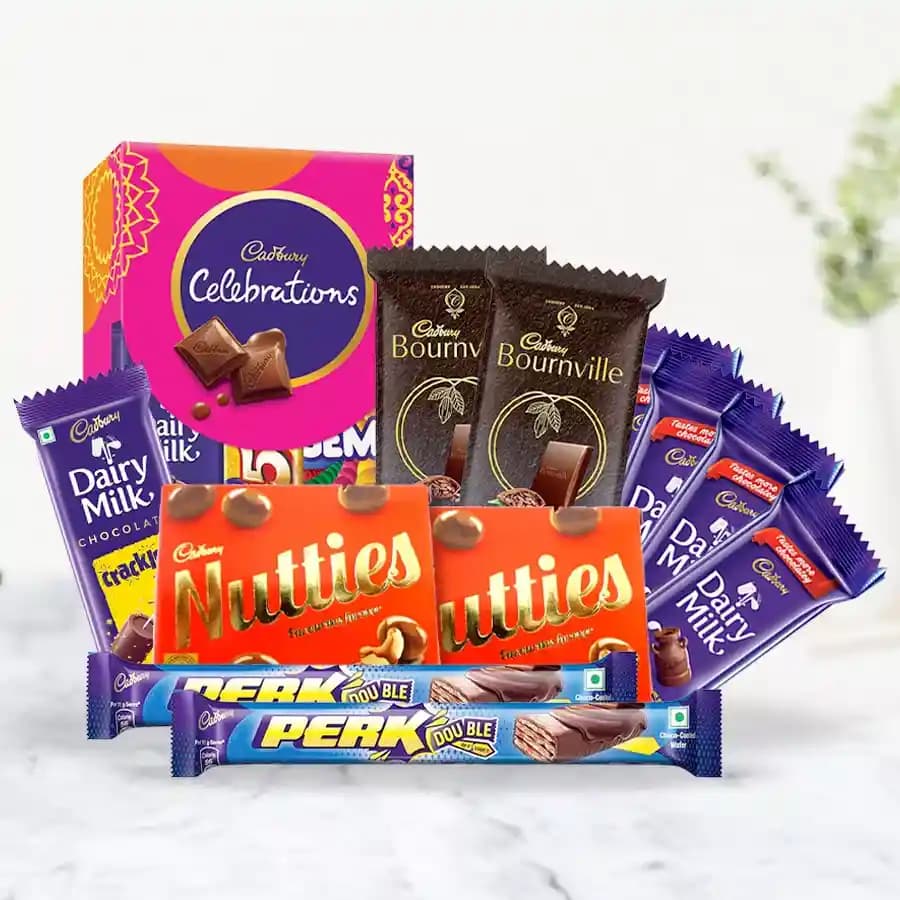 Lip Smacking Cadbury Chocolate Gift Hamper