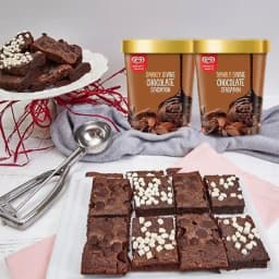 Delicious Chocolate Brownie n Twin Kwality Walls Ice Cream 1