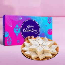 Kaju Katli from Haldiram / Reputed Shop with Cadbury Celebration Pack 1