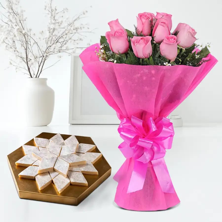 Sweet Indulgence with a Floral Touch