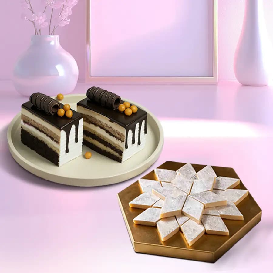 Delightful Kaju Katli & Decadent Chocolate Treats