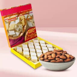 Elegant Almond Katli Treat 1