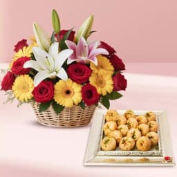 Sweets & Petals: Balushahi Delight 1