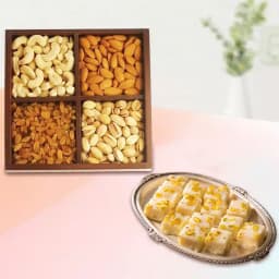 Golden Star Mix Mithai from Bikanerwala with Mixed Dry Fruits 1