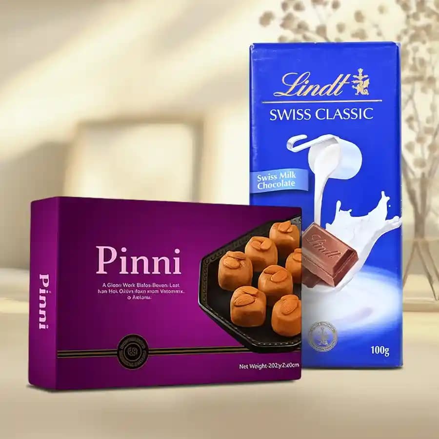 Pinni with Lindt Excellence Chocolate Bar