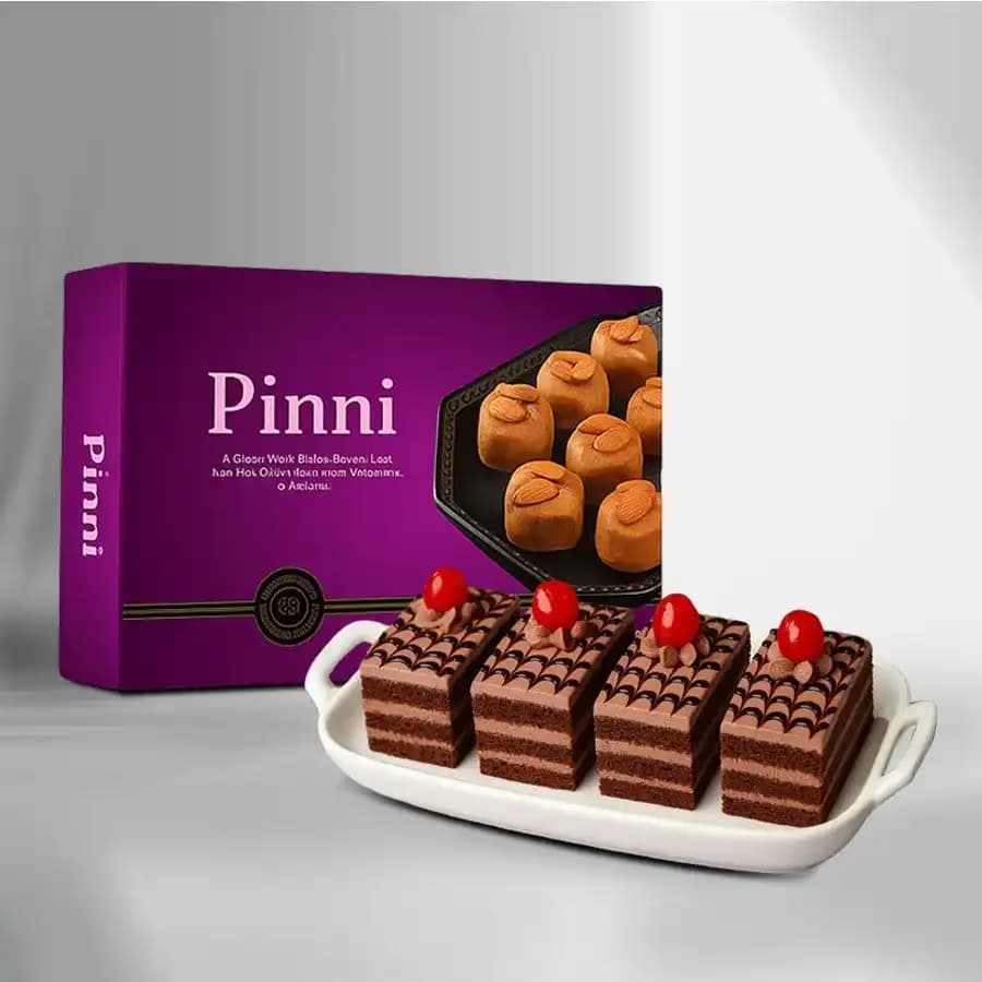 Pinni with Chocolate Pastry