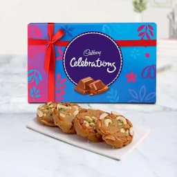 Bikanervala Halwa Sohan with Cadbury Celebration 1