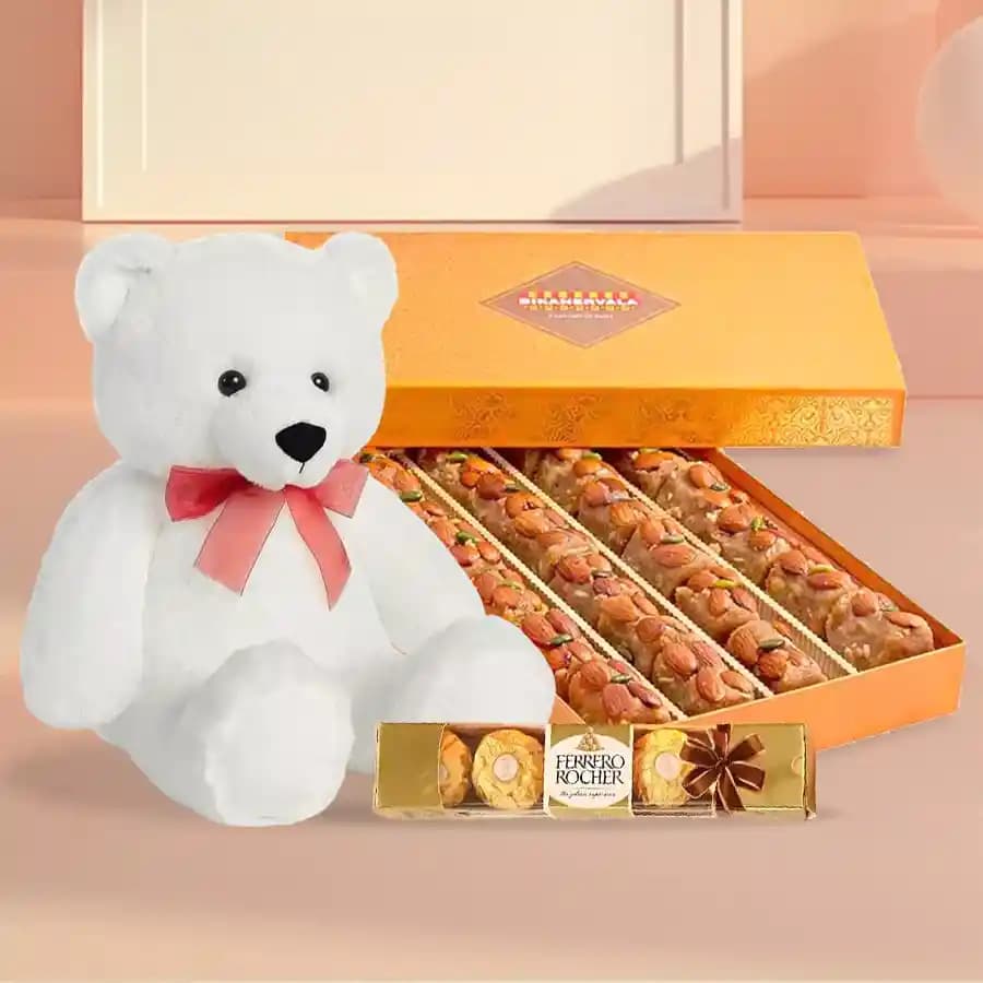 Bikanervala Pinni Special with Teddy N Ferrero Rocher