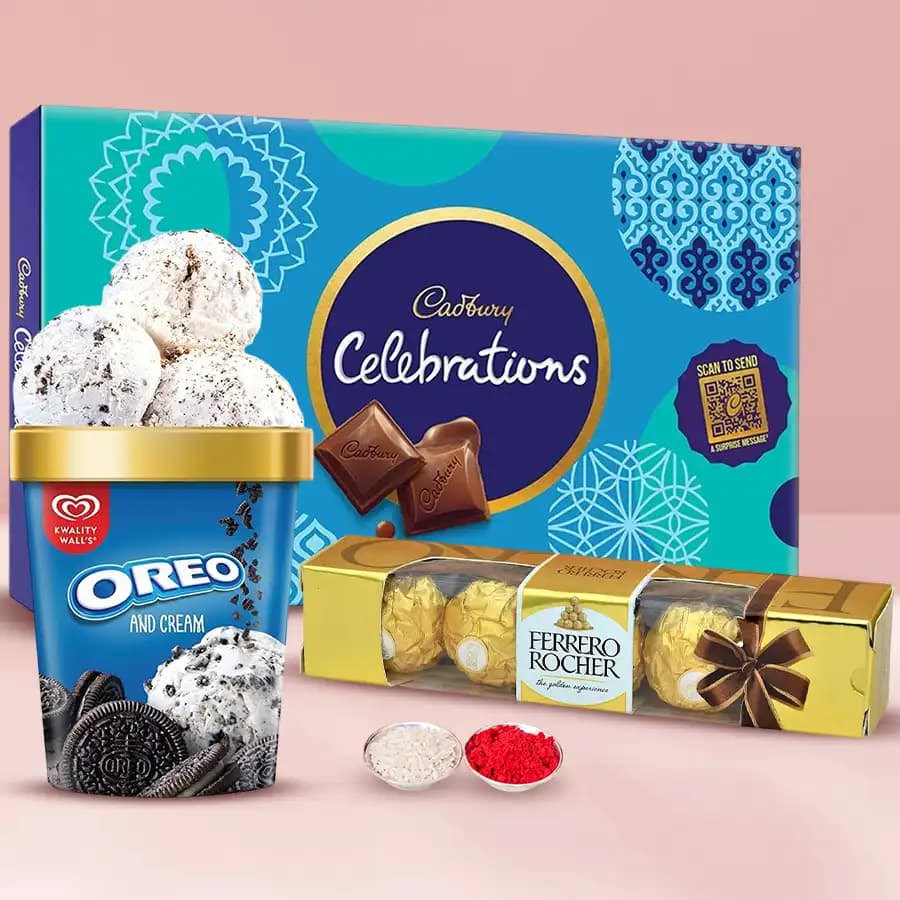 Splendid Kwality Walls Oreo Ice Cream n Chocolates Combo