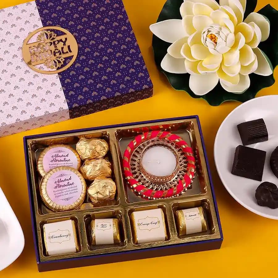 Assorted Almond Chocolates N Diya