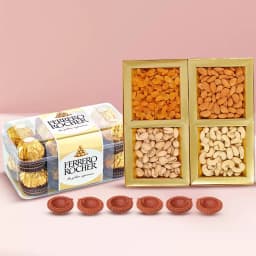 Festive Feel Choco n Dry Fruits Hamper 1