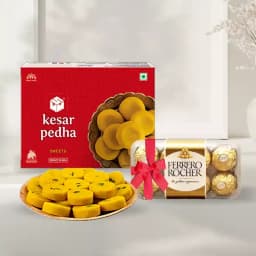 Saffron Bliss and Chocolate Delight 1