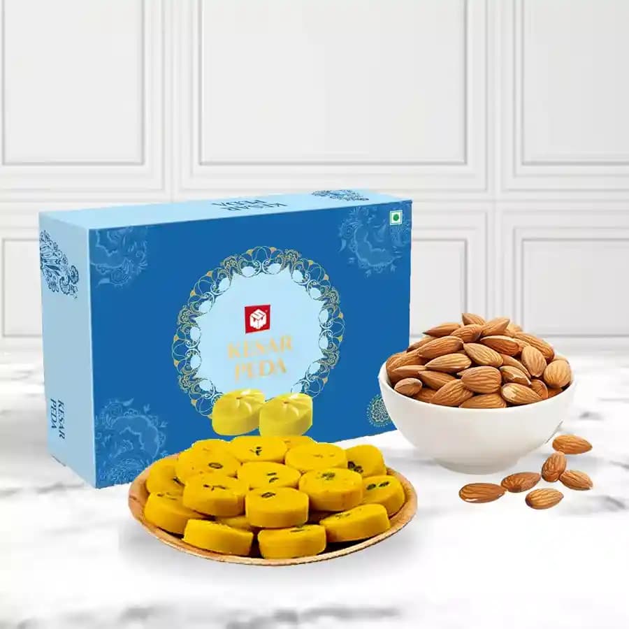 Saffron Almond Bliss Peda