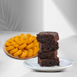 Kesar Mewa Bliss & Brownie Indulgence 1