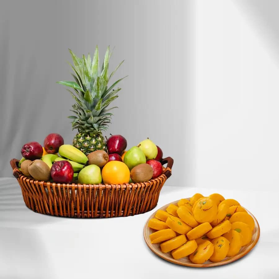 Luxurious Kesar Mewa Peda Delight Package