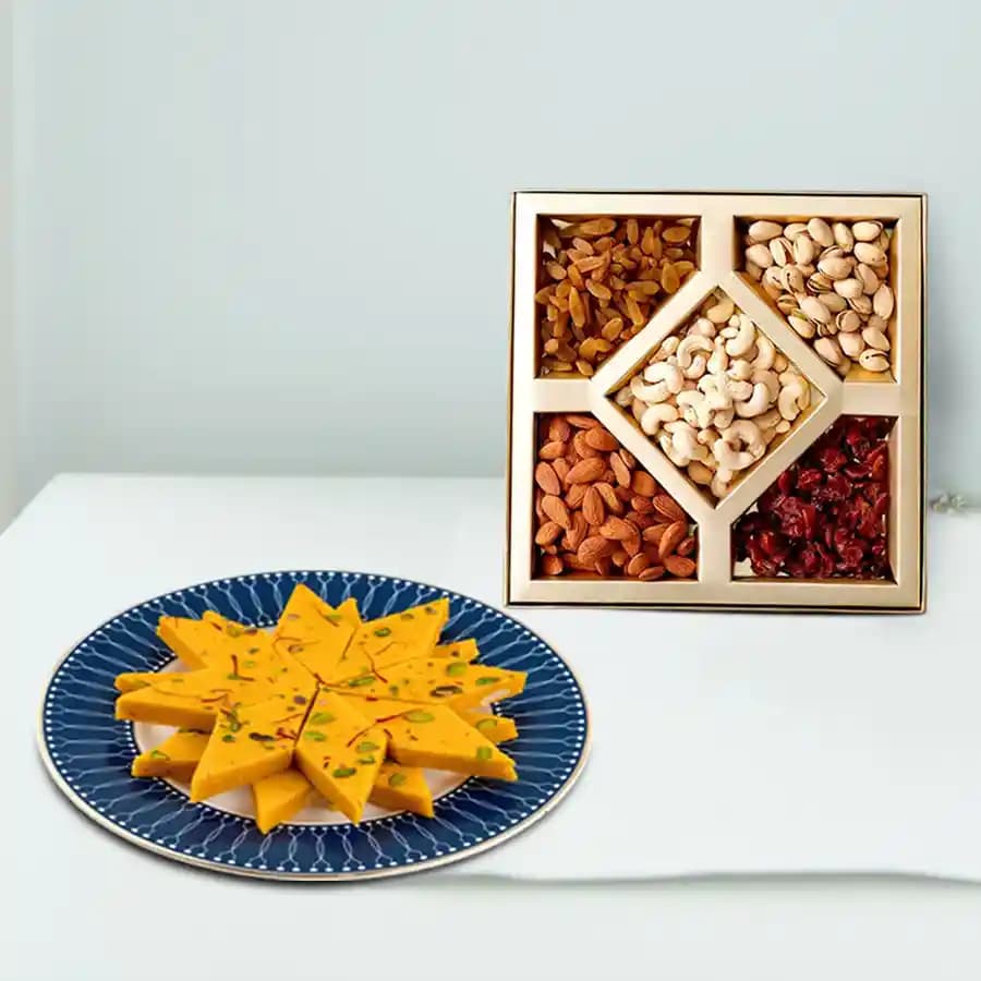 Saffron Cashew Bliss & Nut Medley