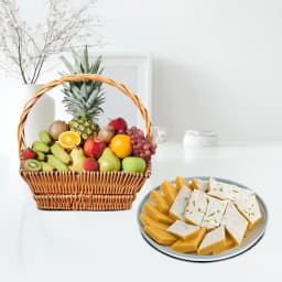 Kesar Kaju Delight with Fresh Fruits 1