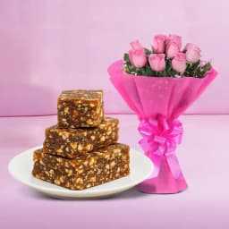 Sweet Delight with Pink Roses 1