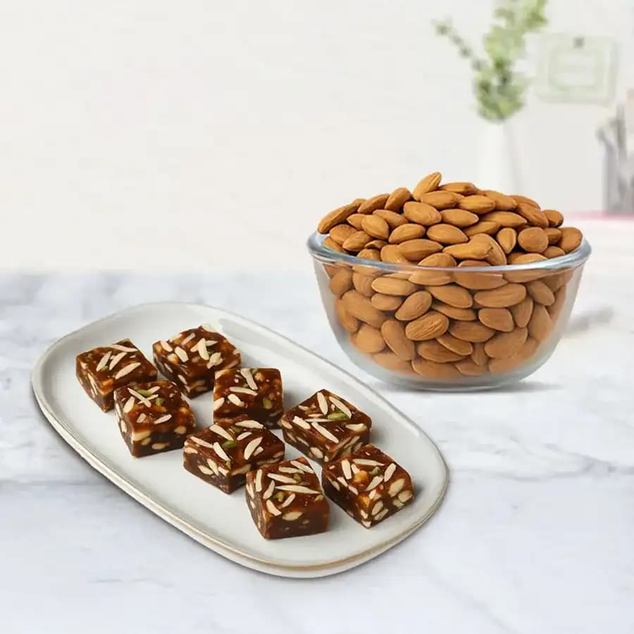 Sweet Delight: Anjeer and Almond Fusion